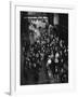 Workers Leaving Jones and Laughlin Steel Plant at 3 P.M. Shift-Margaret Bourke-White-Framed Photographic Print