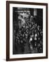 Workers Leaving Jones and Laughlin Steel Plant at 3 P.M. Shift-Margaret Bourke-White-Framed Photographic Print