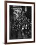 Workers Leaving Jones and Laughlin Steel Plant at 3 P.M. Shift-Margaret Bourke-White-Framed Photographic Print