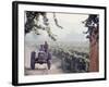 Workers on a Tractor at the Conchay Toro Vineyards, Chile-Bill Ray-Framed Photographic Print