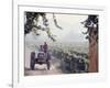 Workers on a Tractor at the Conchay Toro Vineyards, Chile-Bill Ray-Framed Photographic Print