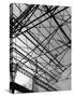 Workers on Roof Girders During the Construction of New Carnegie-Illinois Steel Plant-Margaret Bourke-White-Stretched Canvas