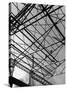 Workers on Roof Girders During the Construction of New Carnegie-Illinois Steel Plant-Margaret Bourke-White-Stretched Canvas