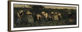Workers on the Beet Field-Max Liebermann-Framed Giclee Print