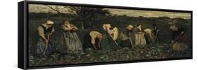 Workers on the Beet Field-Max Liebermann-Framed Stretched Canvas