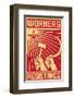 Workers Resistance Poster-null-Framed Premium Giclee Print