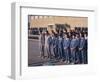 Workers Singing Firm's Song, Matsushita Electric, Japan-David Lomax-Framed Photographic Print