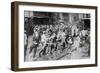 Workers Storm Car In Philadelphia Transportation Strike-null-Framed Art Print