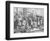 Workers Unloading Cargo-null-Framed Giclee Print