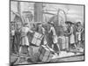 Workers Unloading Cargo-null-Mounted Giclee Print
