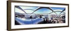 Workers Working on the Ventilation System of a Building-null-Framed Photographic Print