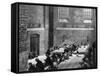 Workhouse Dining Hall, Oliver Twist Film, 1948-Peter Higginbotham-Framed Stretched Canvas