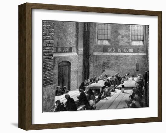 Workhouse Dining Hall, Oliver Twist Film, 1948-Peter Higginbotham-Framed Photographic Print