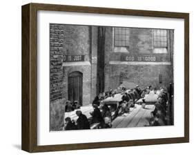 Workhouse Dining Hall, Oliver Twist Film, 1948-Peter Higginbotham-Framed Photographic Print