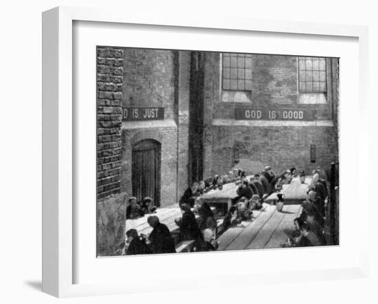 Workhouse Dining Hall, Oliver Twist Film, 1948-Peter Higginbotham-Framed Photographic Print