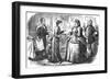 Working Class Mp- Satire-Charles Keene-Framed Art Print