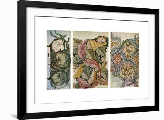 Working Drawings by William Morris (1834-189), 1934-William Morris-Framed Giclee Print