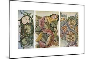 Working Drawings by William Morris (1834-189), 1934-William Morris-Mounted Giclee Print