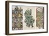 Working Drawings by William Morris (1834-189), 1934-William Morris-Framed Giclee Print