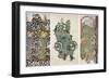 Working Drawings by William Morris (1834-189), 1934-William Morris-Framed Giclee Print