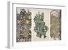 Working Drawings by William Morris (1834-189), 1934-William Morris-Framed Giclee Print