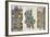 Working Drawings by William Morris (1834-189), 1934-William Morris-Framed Giclee Print