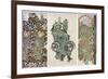 Working Drawings by William Morris (1834-189), 1934-William Morris-Framed Giclee Print