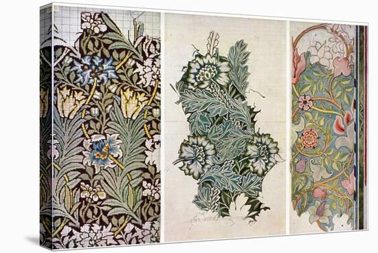 Working Drawings by William Morris (1834-189), 1934-William Morris-Stretched Canvas