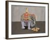 Working for Peanuts-Clayton Rabo-Framed Giclee Print