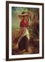 Working Girl, 1848-Johann Baptist Reiter-Framed Premium Giclee Print