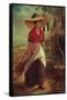 Working Girl, 1848-Johann Baptist Reiter-Framed Stretched Canvas