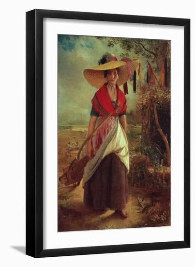 Working Girl, 1848-Johann Baptist Reiter-Framed Giclee Print