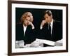 Working Girl by MikeNichols with Harrison Ford and Melanie Griffith, 1988 (photo)-null-Framed Photo