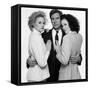 Working Girl by MikeNichols with Harrison Ford, Melanie Griffith and Sigourney Weaver, 1988 (b/w ph-null-Framed Stretched Canvas