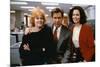 Working Girl by MikeNichols with Harrison Ford Melanie Griffith and Sigourney Weaver, 1988 (photo)-null-Mounted Photo