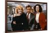 Working Girl by MikeNichols with Harrison Ford Melanie Griffith and Sigourney Weaver, 1988 (photo)-null-Framed Photo