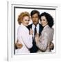 Working Girl by MikeNichols with Harrison Ford, Melanie Griffith and Sigourney Weaver, 1988 (photo)-null-Framed Photo