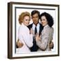 Working Girl by MikeNichols with Harrison Ford, Melanie Griffith and Sigourney Weaver, 1988 (photo)-null-Framed Photo