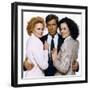 Working Girl by MikeNichols with Harrison Ford, Melanie Griffith and Sigourney Weaver, 1988 (photo)-null-Framed Photo