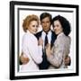 Working Girl by MikeNichols with Harrison Ford, Melanie Griffith and Sigourney Weaver, 1988 (photo)-null-Framed Photo