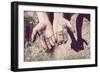 Working Hands-soupstock-Framed Photographic Print