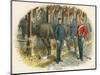 Working in the Military Stables-Richard Simkin-Mounted Art Print