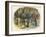 Working in the Military Stables-Richard Simkin-Framed Art Print