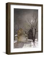 Working Late-Ray Hendershot-Framed Giclee Print