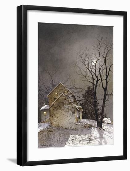 Working Late-Ray Hendershot-Framed Giclee Print