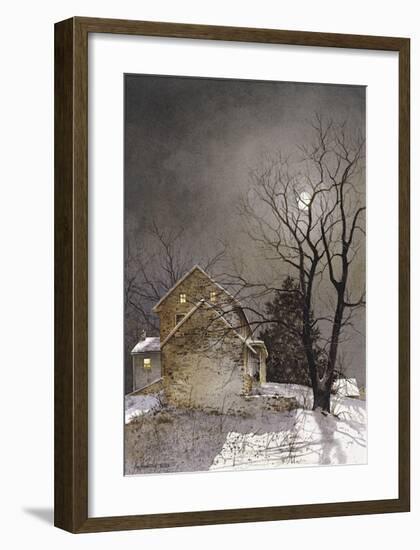 Working Late-Ray Hendershot-Framed Giclee Print