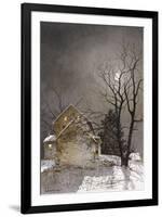 Working Late-Ray Hendershot-Framed Giclee Print