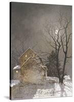 Working Late-Ray Hendershot-Stretched Canvas