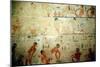 Working Life in Ancient Egypt, Wall Painting from an Artisan's Tomb at Saqqara-null-Mounted Photographic Print