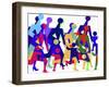 Working Moms-Diana Ong-Framed Giclee Print